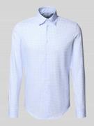 Slim fit zakelijk overhemd met knoopsluiting