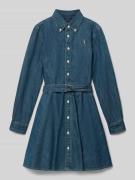 Jeansjurk met knoopsluiting