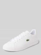 Lage sneakers van leermix