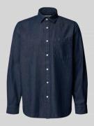 Regular fit jeansoverhemd van puur katoen, model 'REGCARLO'