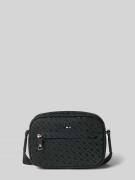 Schoudertas met structuurmotief, model 'RAY'