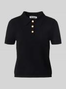 Gebreide pullover met polokraag