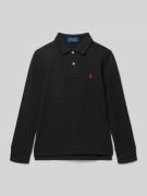 Poloshirt met labelstitching