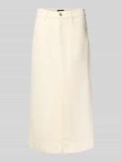 Soepele jeansrok van een mix van katoen en lyocell, model 'SEMAIRE'