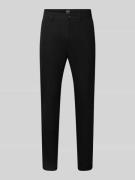 Slim fit pantalon van katoenmix, model 'KANTON'