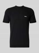 Regular fit T-shirt van katoenmix, model 'MOMENTUM'