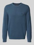 Regular fit gebreide pullover van zuiver katoen