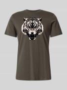 T-shirt met motiefprint