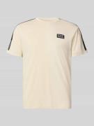 T-shirt met labelpatch