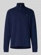 Gebreide pullover met opstaande kraag