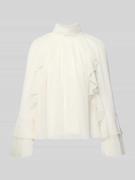 Blouseshirt met opstaande kraag