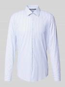 Slim fit zakelijk overhemd van ademend materiaal, model 'HANK'