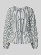 Regular fit blouse van puur katoen