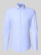 Slim fit zakelijk overhemd met kentkraag