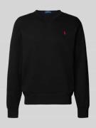Sweatshirt met labelstitching