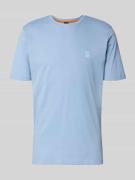 Regular fit T-shirt van puur katoen, model 'TALES'