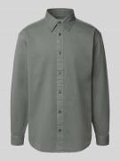 Vrijetijdsoverhemd met kentkraag, model 'CHARGE'