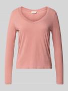 Shirt met lange mouwen en V-hals, model 'Gamipy'