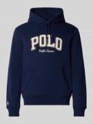 Loose fit hoodie van katoenmix