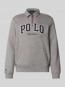 Sweatshirt met labelstitching