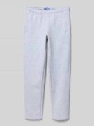Regular fit sweatpants met elastische band