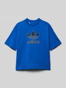 T-shirt met labelprint