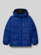 Gewatteerd jack met capuchon