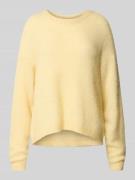 Oversized gebreide pullover met ronde hals, model 'NENYBA'