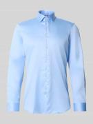 Super slim fit zakelijk overhemd met kentkraag