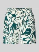 Regular fit sweatshorts van puur katoen, model 'TEL'