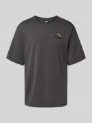T-shirt met labelstitching