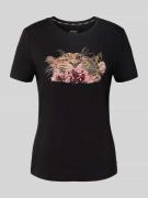 T-shirt met motiefprint