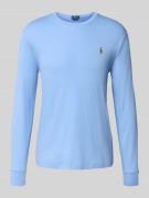 Shirt met lange mouwen en ribboorden