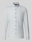 Super slim fit zakelijk overhemd met kentkraag