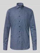 Slim fit zakelijk overhemd met extra lange mouwen