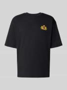 T-shirt met labelpatch