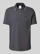 Regular fit poloshirt met logostitching