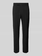 Regular fit pantalon van scheerwolmix, model 'H-LEON-MM-C-NF'