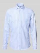 Slim fit zakelijk overhemd met kentkraag