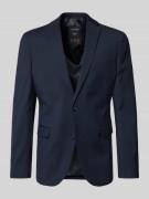 Slim fit colbert met viscose