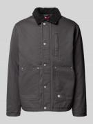 Regular fit blouson van puur katoen