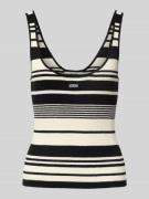 Tanktop van viscosemix, model 'stela'