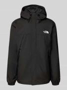 Regular fit jack met labeldetail