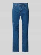Straight fit jeans van katoenmix, model 'CASH'