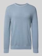Regular fit gebreide pullover van zuiver katoen