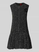 Mini-kokerjurk met wol