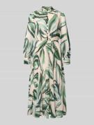 Avondjurk met opstaande kraag, model 'Annabel'