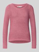 Regular fit grof gebreide pullover, model 'GEENA'