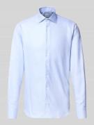 Regular fit zakelijk overhemd met kentkraag, model 'cuff'