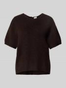 Gebreide pullover met ronde hals, model 'KAMARA'